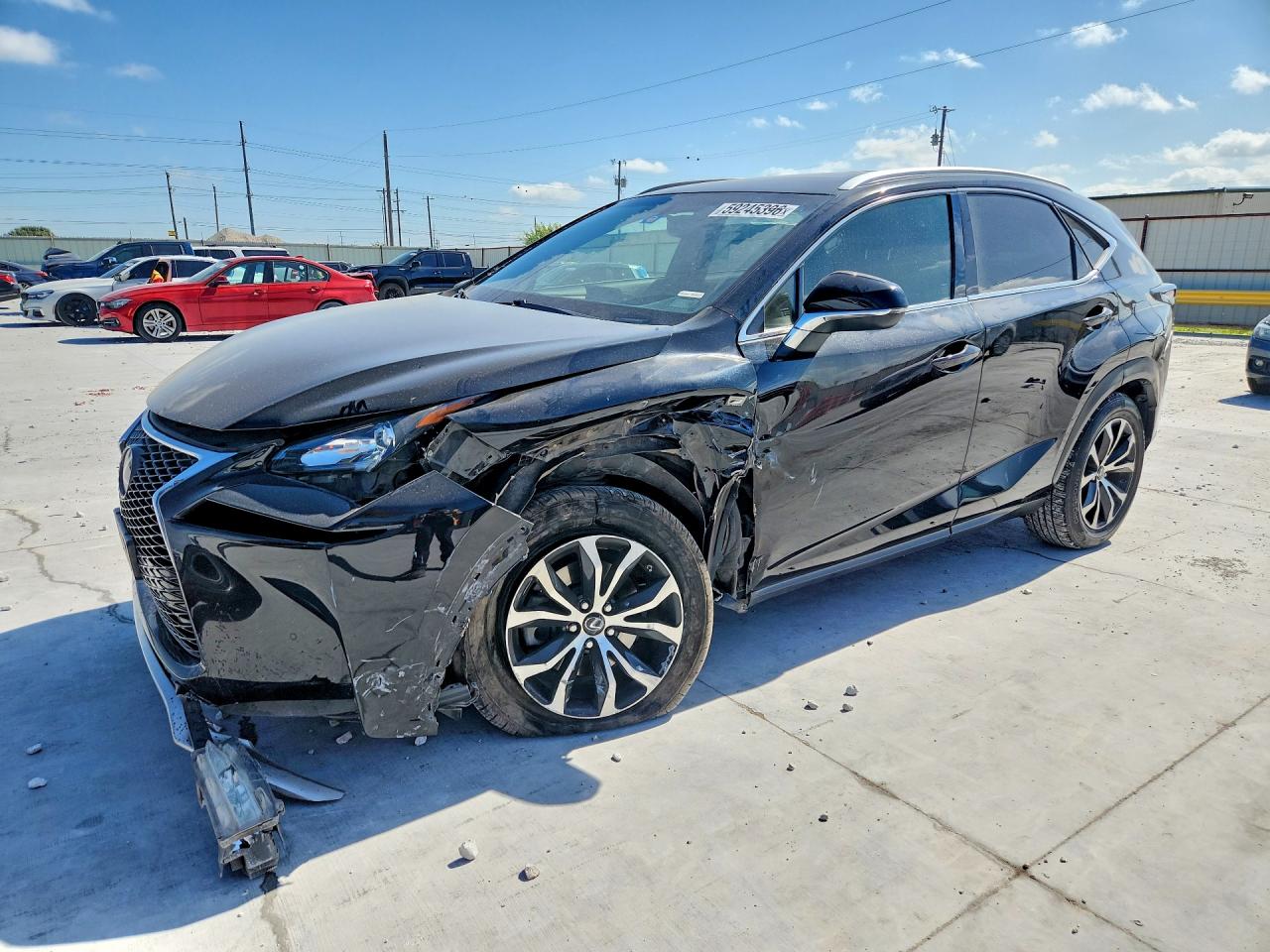 2017 Lexus NX — Front End — aukcja Copart tx - ft. worth - 1