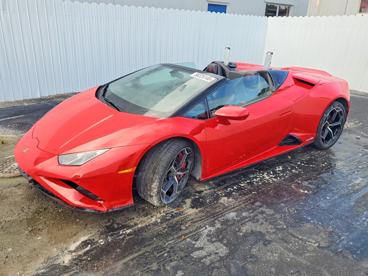 2022 Lamborghini Huracán — Front End — aukcja Copart fl - miami north - 1