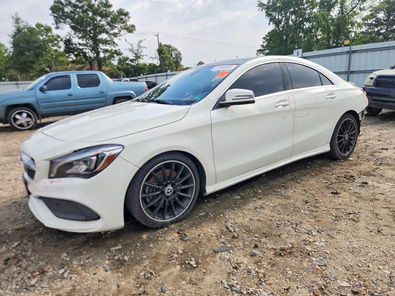 2018 Mercedes-Benz CLA-klasse — Rear End — aukcja Copart va - hampton - 1
