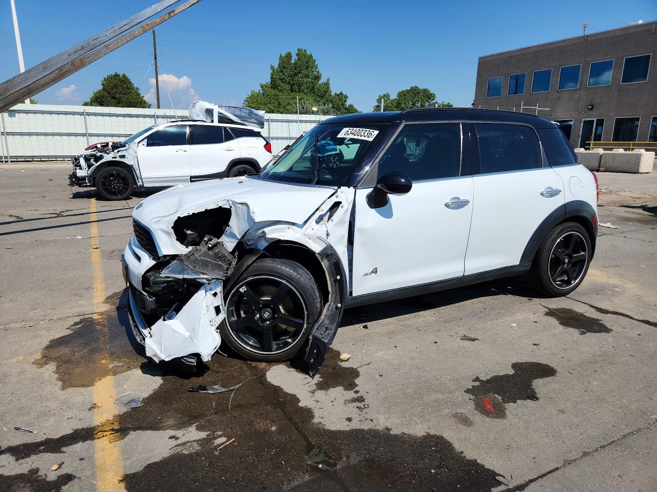 2012 MINI Cooper — Front End — aukcja Copart co - denver south - 1