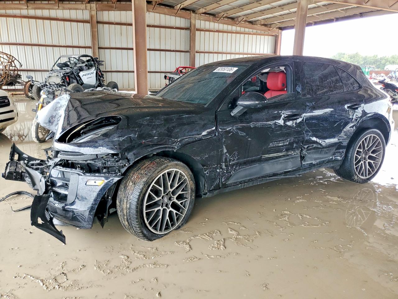 2020 Porsche Macan — Side — aukcja Copart tx - houston - 1