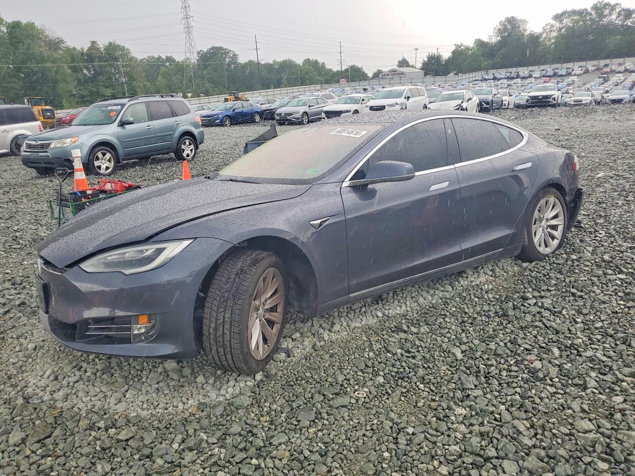 2018 Tesla Model S — Rear End — aukcja Copart nc - mebane - 1