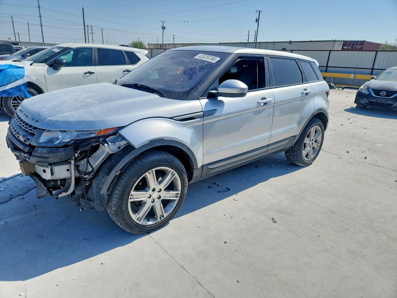 2015 Land Rover Range Rover Evoque — Front End — aukcja Copart tx - ft. worth - 1