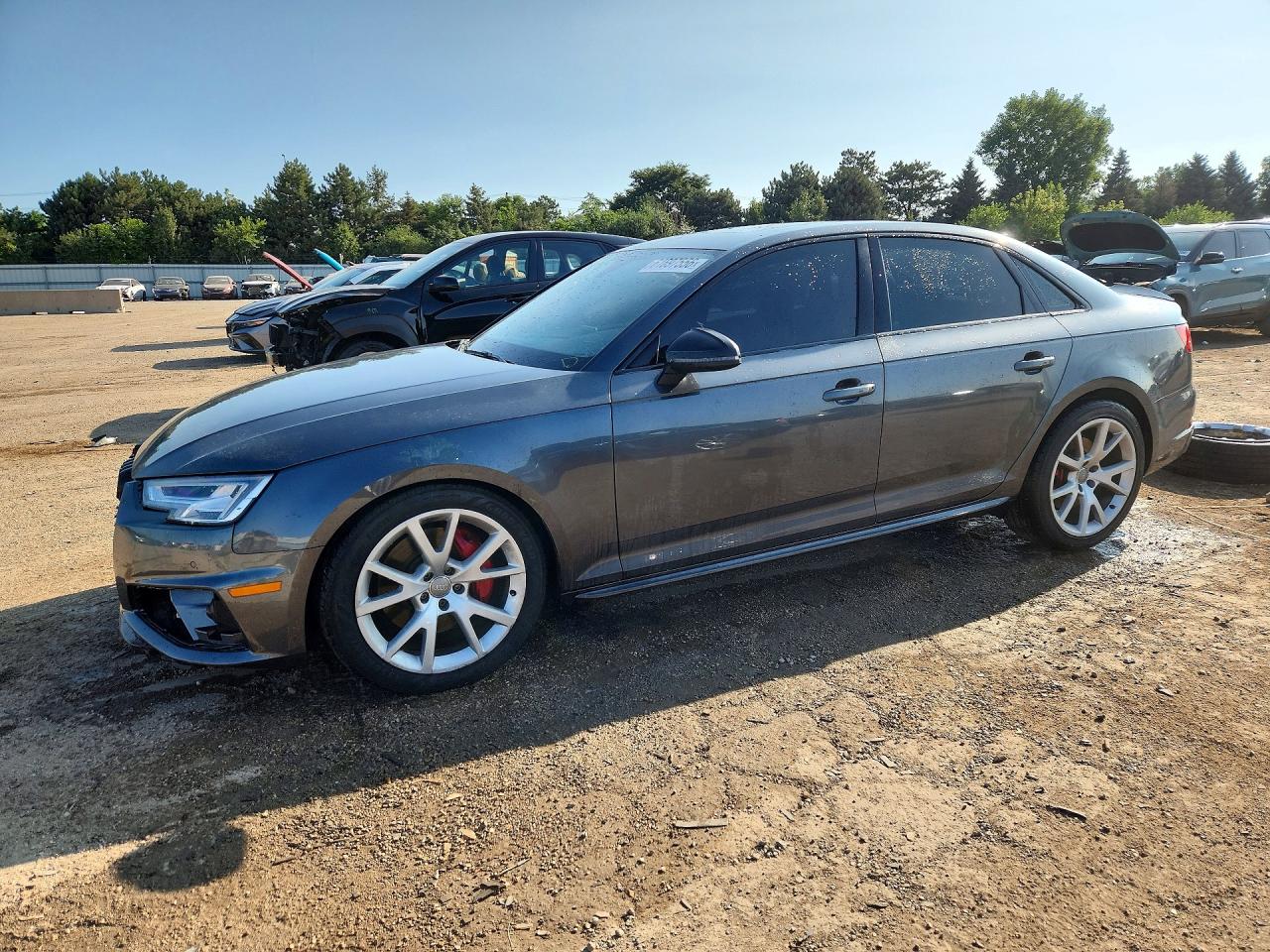 2019 Audi S4 — Front End — aukcja Copart il - chicago north - 1