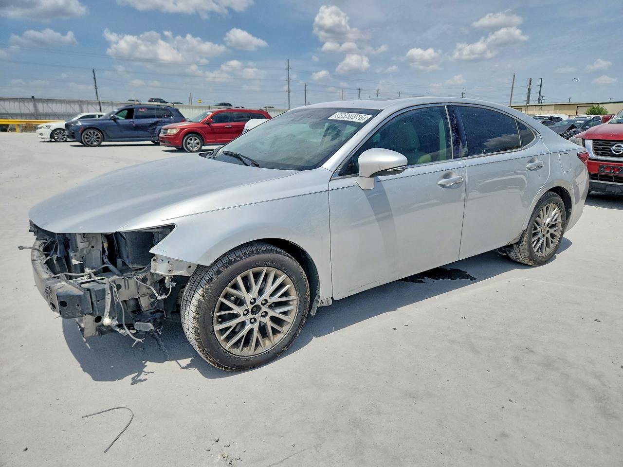 2017 Lexus ES — Front End — aukcja Copart tx - ft. worth - 1