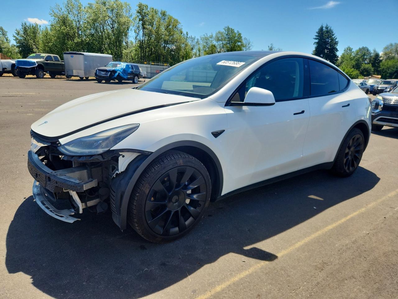2022 Tesla Model Y — Front End — aukcja Copart or - portland north - 1