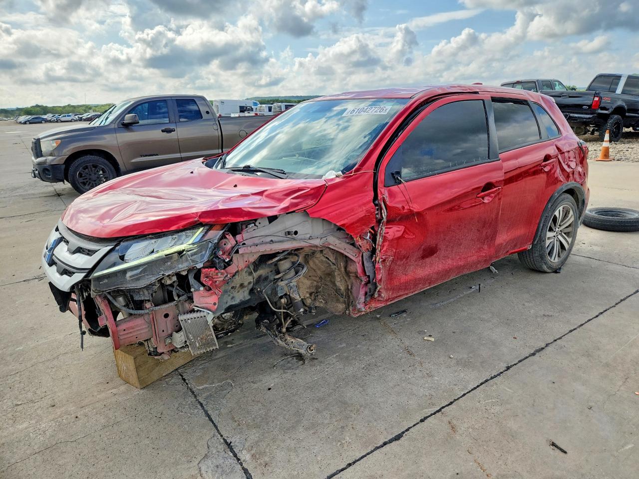 2021 Mitsubishi Outlander — Rollover — aukcja Copart tx - dallas - 1