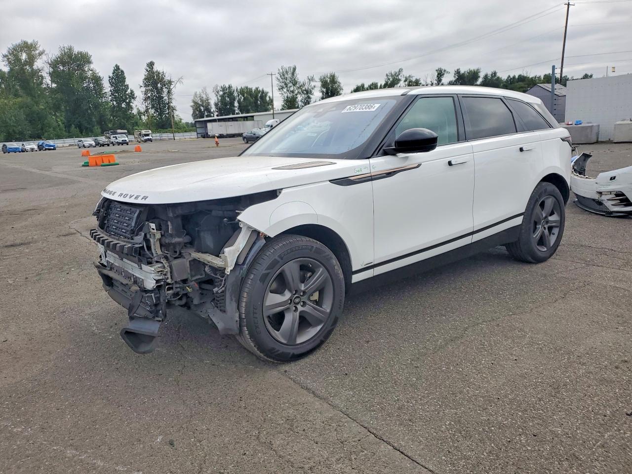 2021 Land Rover Range Rover Velar — Front End — aukcja Copart portland sublot, 3841 north columbia boulevard, portland or 97217 - 1