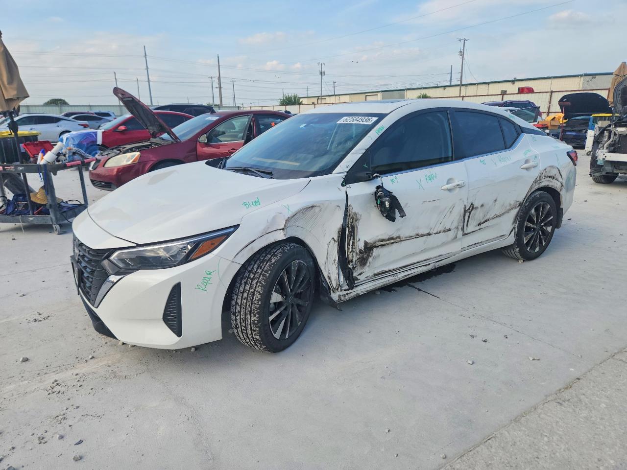2025 Nissan Sentra — Side — aukcja Copart tx - ft. worth - 1