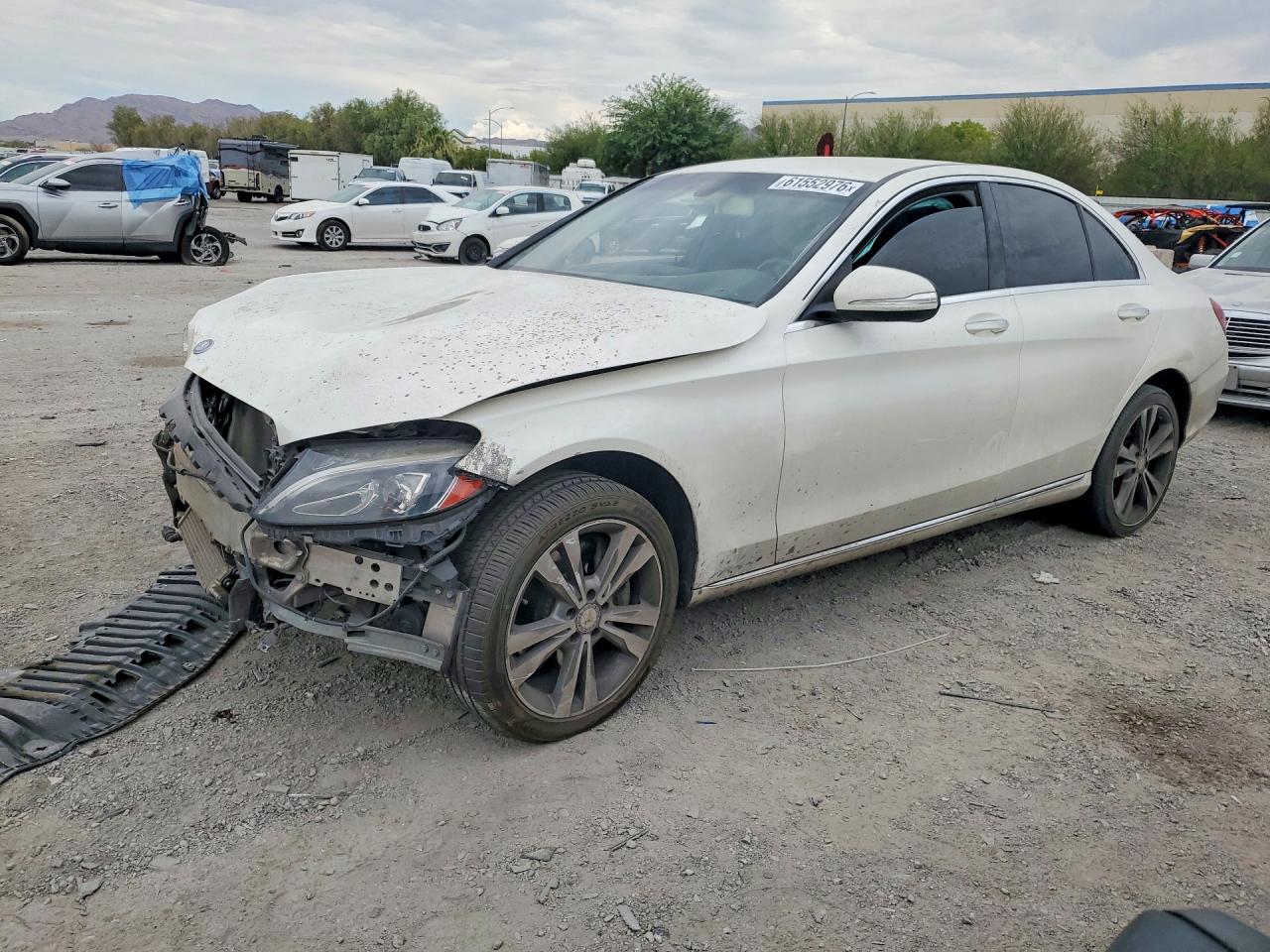 2015 Mercedes-Benz C-klasse — Front End — aukcja Copart nv - las vegas - 1