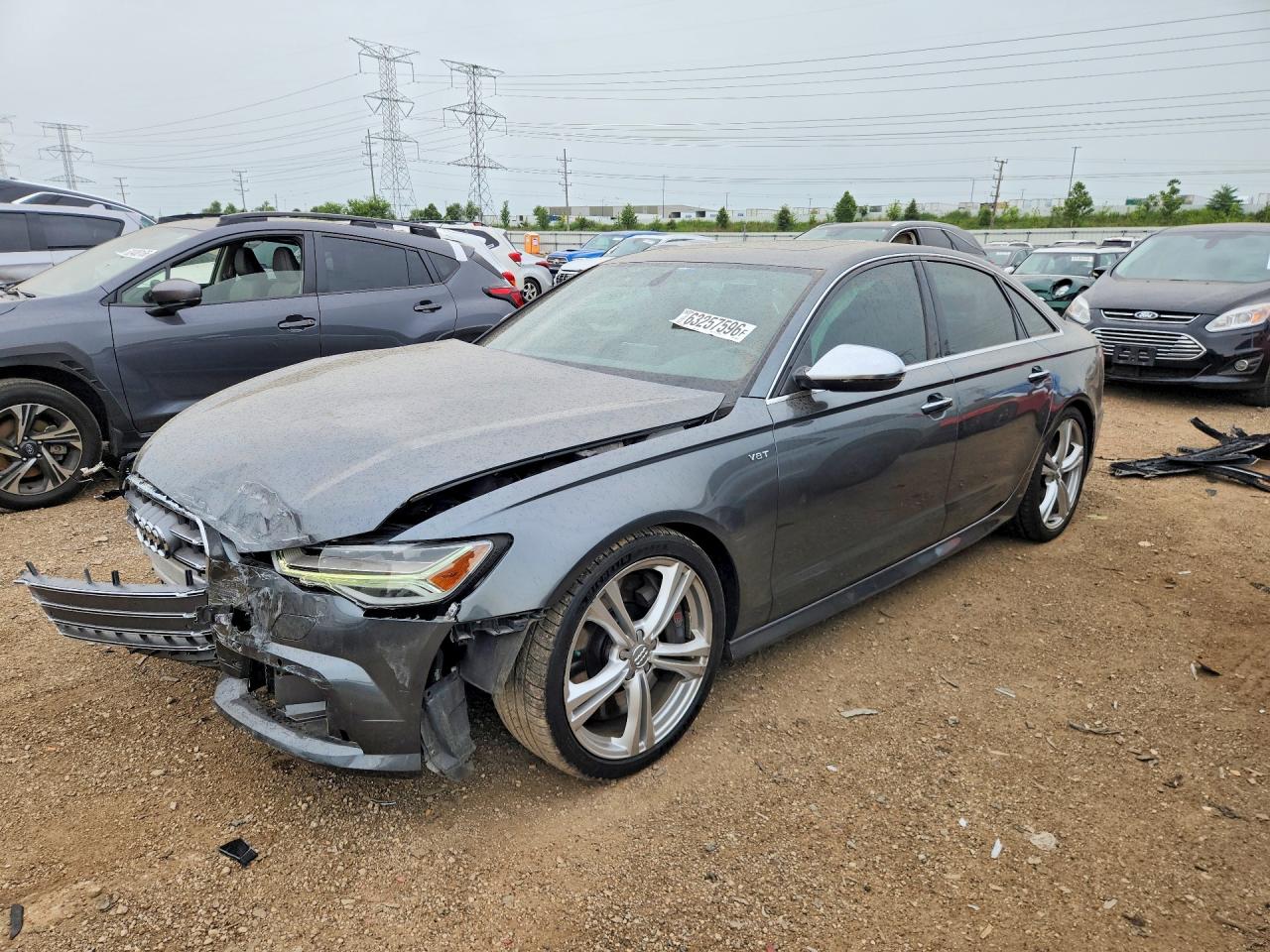 2016 Audi S6 — Front End — aukcja Copart il - chicago north - 1