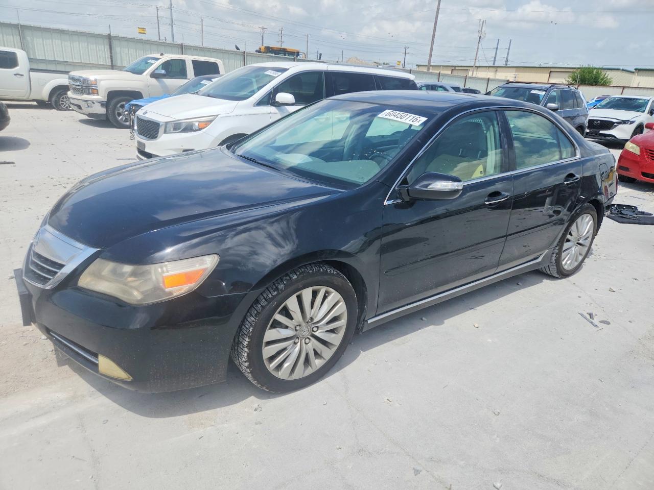 2012 Acura RL — Rear End — aukcja Copart tx - ft. worth - 1