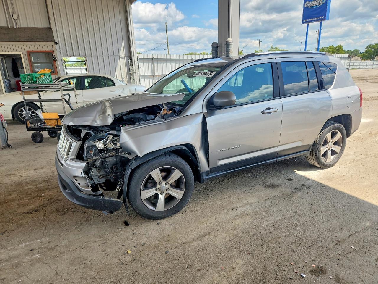 2016 Jeep Compass — Front End — aukcja Copart in - fort wayne - 1