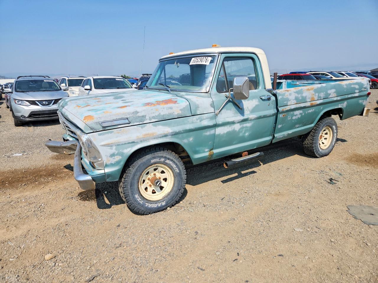 1968 Ford F-150 — Front End — aukcja Copart mt - helena - 1