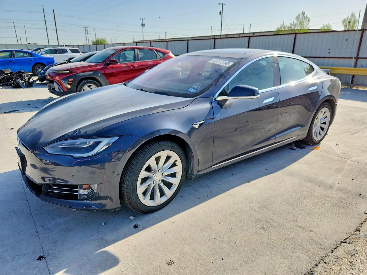 2016 Tesla Model S — Front End — aukcja Copart tx - ft. worth - 1