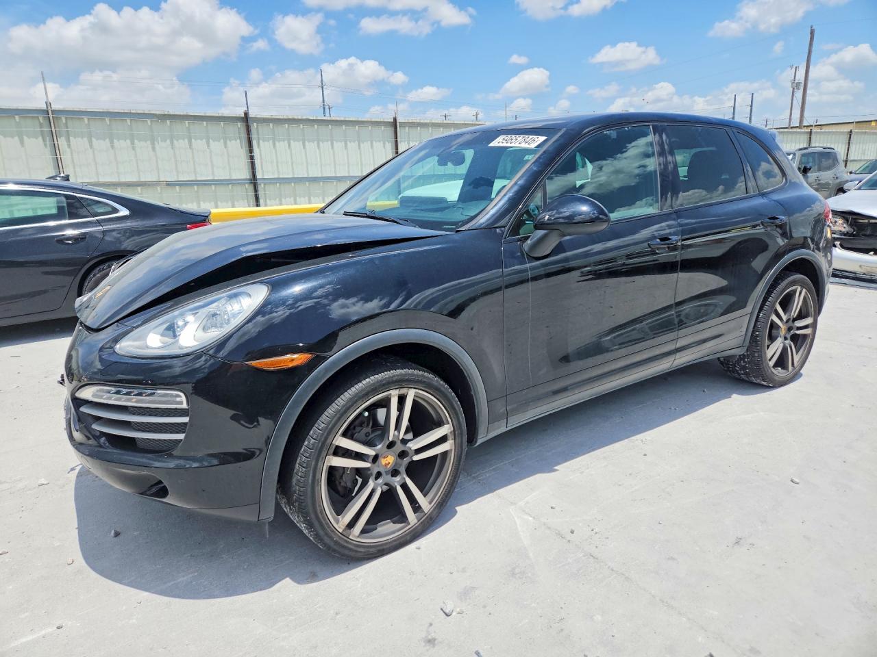 2014 Porsche Cayenne — Front End — aukcja Copart tx - ft. worth - 1