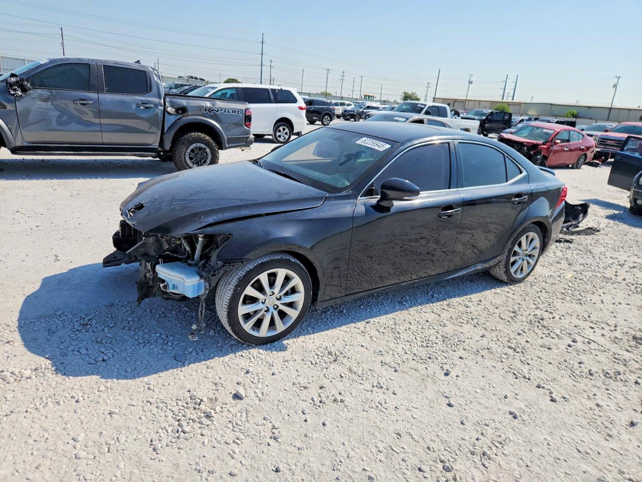 2015 Lexus IS — Front End — aukcja Copart tx - ft. worth - 1