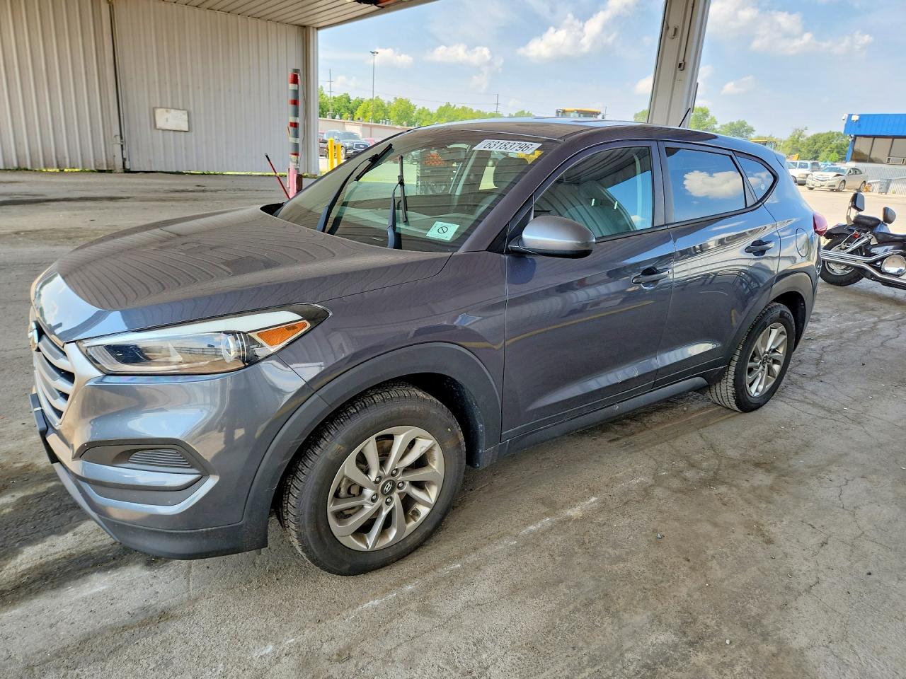 2018 Hyundai Tucson — Vandalism — aukcja Copart in - fort wayne - 1