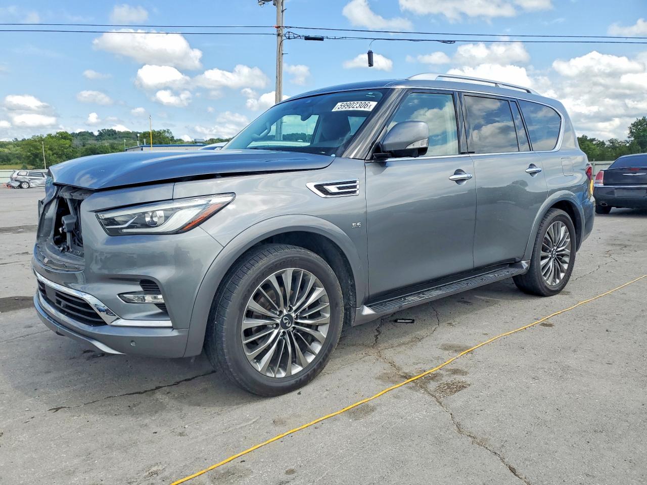 2018 Infiniti QX80 — Front End — aukcja Copart tn - nashville - 1