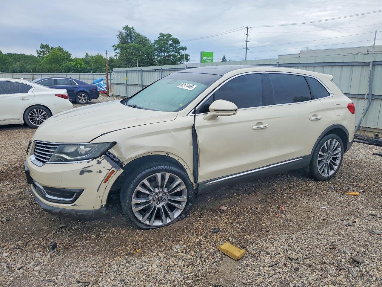 2016 Lincoln MKX — Front End — aukcja Copart 81hts, 1010 east sauk trail, chicago heights il 60411 - 1