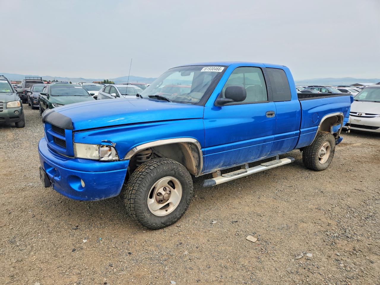 1999 Dodge RAM — Rear End — aukcja Copart mt - helena - 1