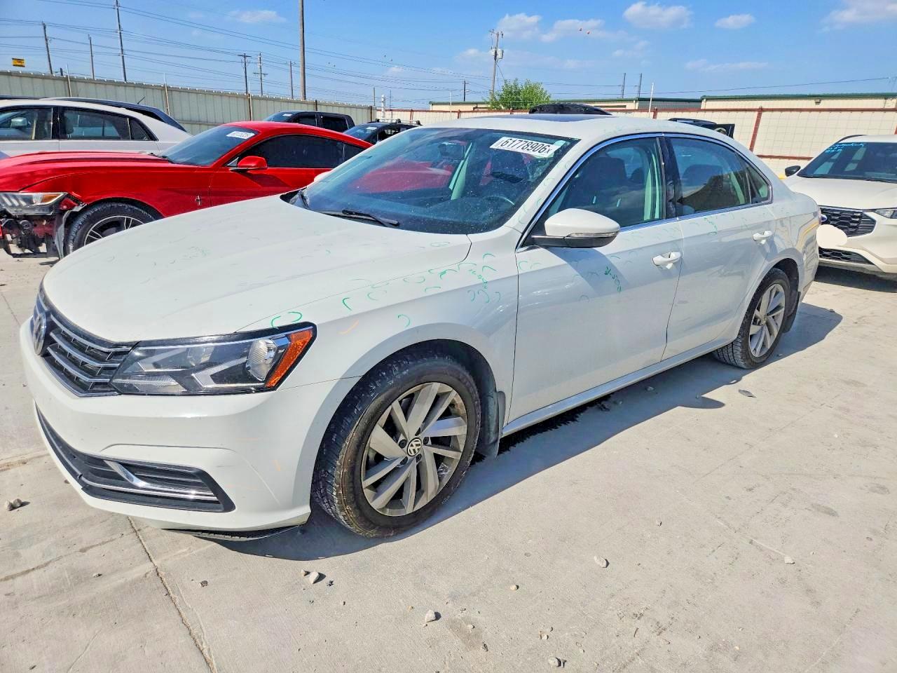 2018 Volkswagen Passat — Hail — aukcja Copart tx - ft. worth - 1