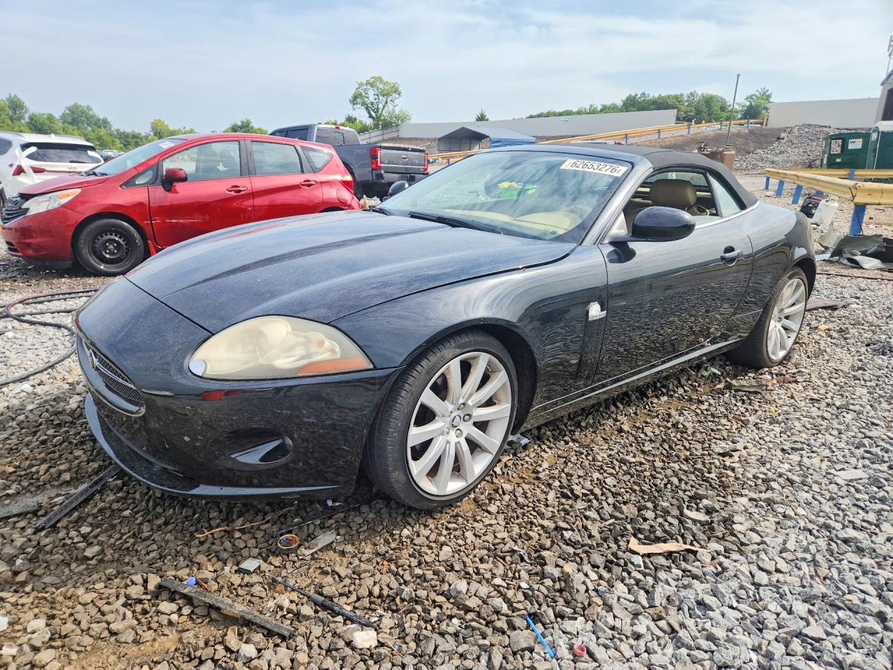 2007 Jaguar XK — Side — aukcja Copart al - birmingham - 1