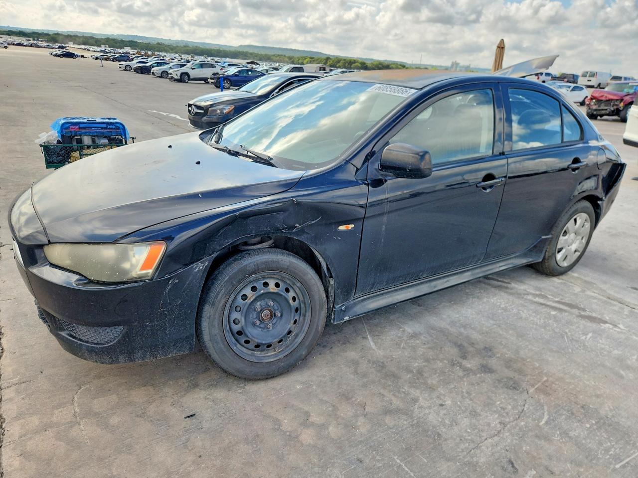 2011 Mitsubishi Lancer — Rear End — aukcja Copart tx - dallas - 1