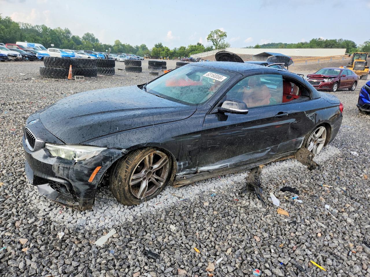 2015 BMW 4er — Hail — aukcja Copart al - birmingham - 1