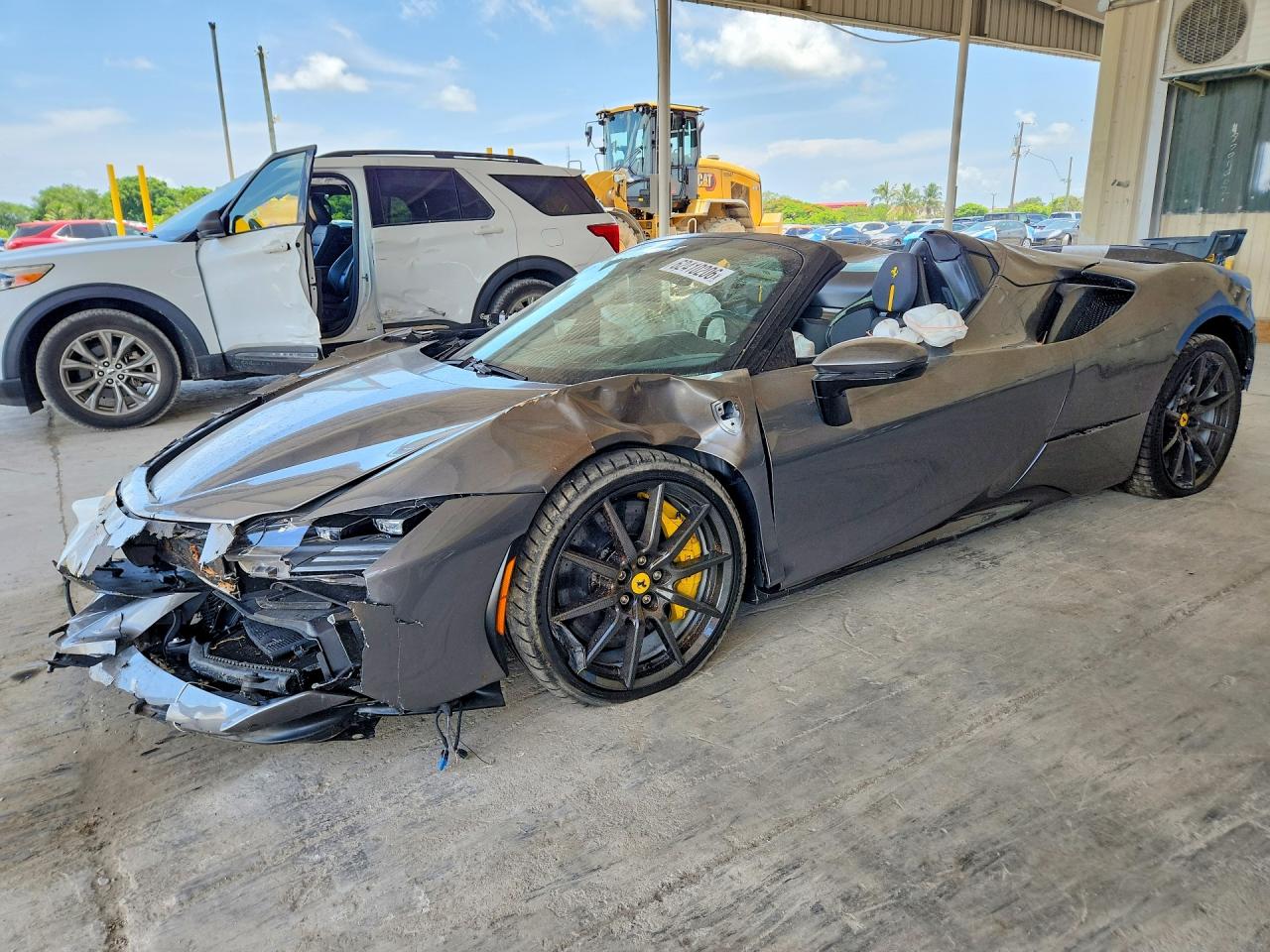 2023 Ferrari — Side — aukcja Copart fl - miami south - 1