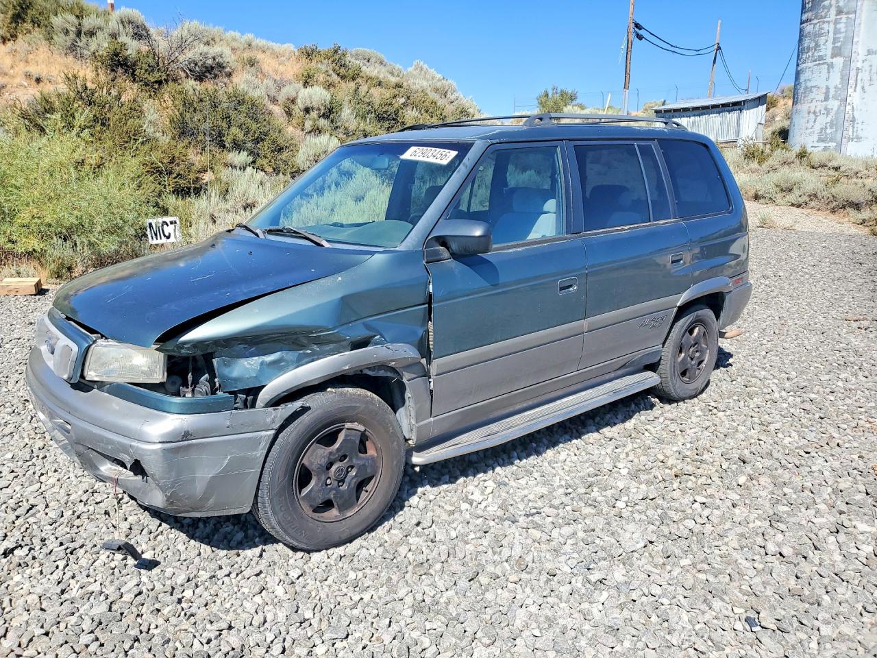 1998 Mazda MPV — Front End — aukcja Copart nv - reno - 1