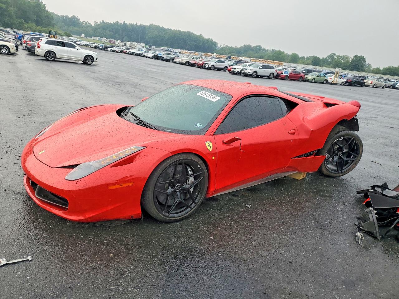 2012 Ferrari 458 — Rear End — aukcja Copart pa - harrisburg - 1