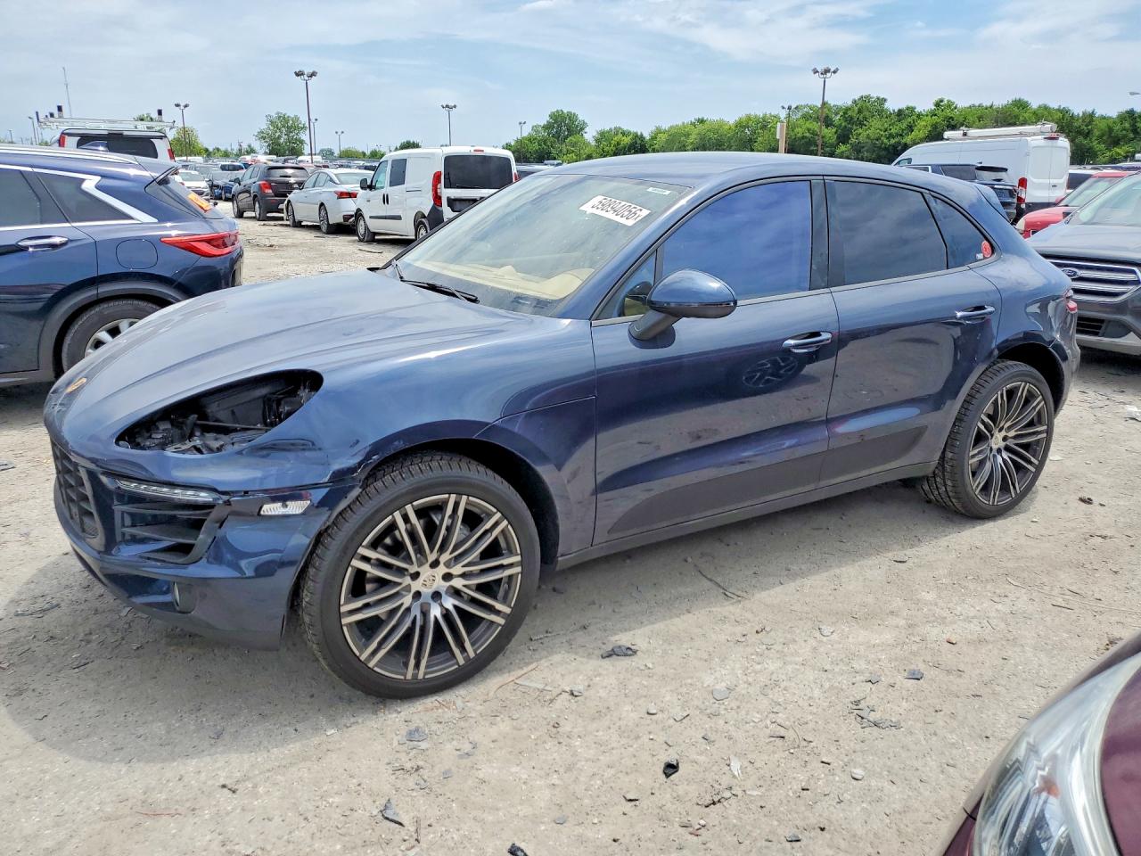 2015 Porsche Macan — Front End — aukcja Copart in - indianapolis - 1