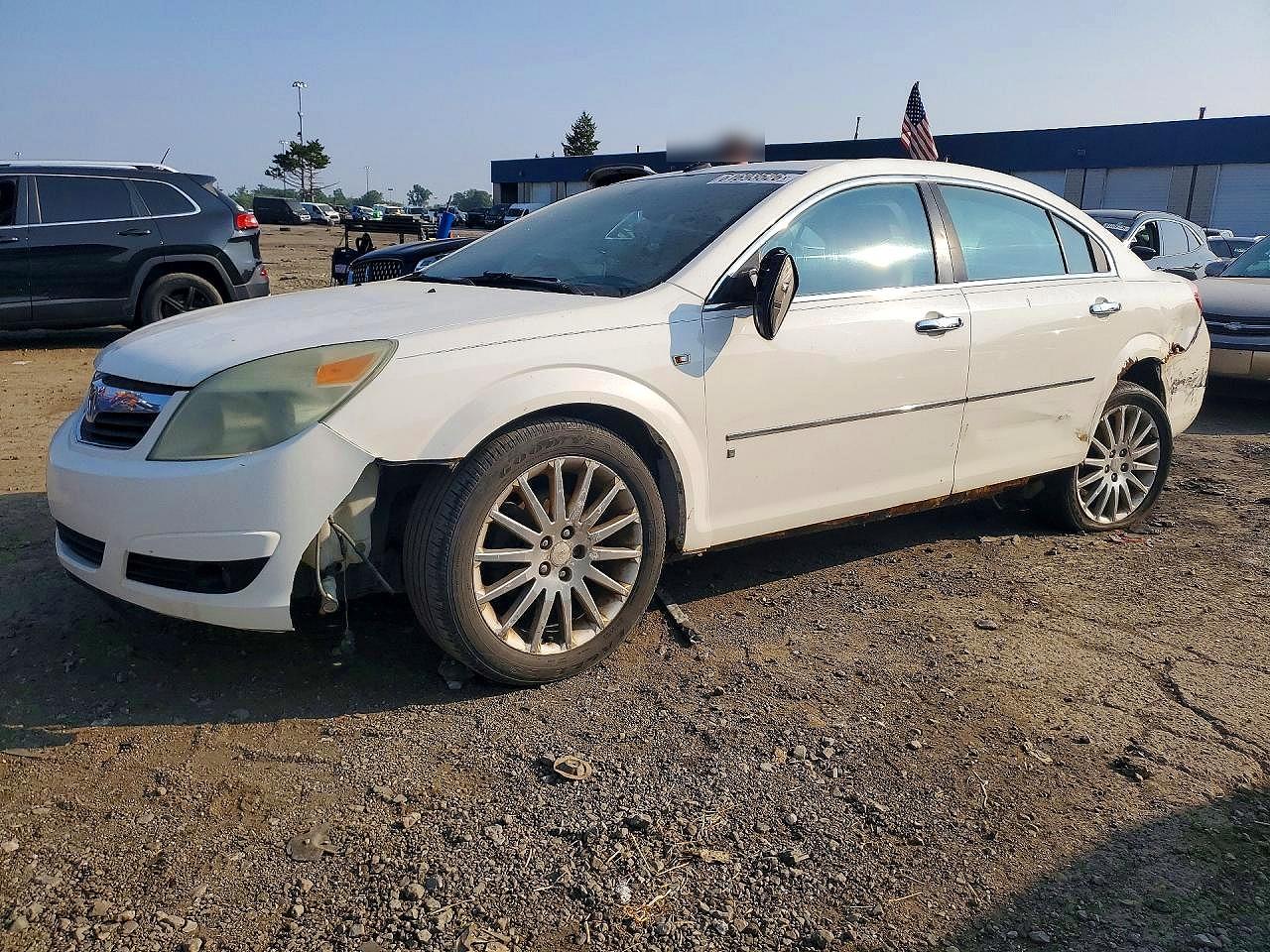 2007 Saturn Aura — Rear End — aukcja Copart mi - detroit - 1