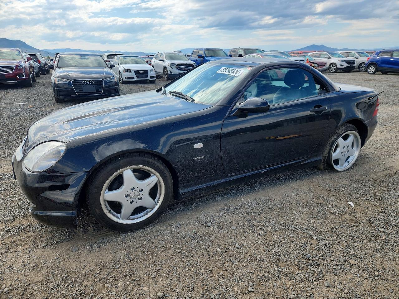 1999 Mercedes-Benz SLK-klasse — Front End — aukcja Copart mt - helena - 1
