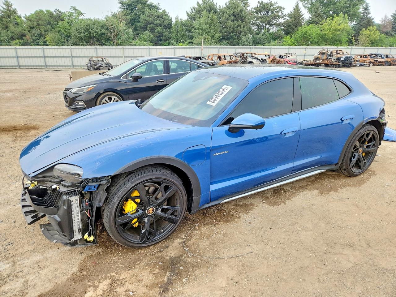 2024 Porsche Taycan — Rear End — aukcja Copart il - chicago north - 1