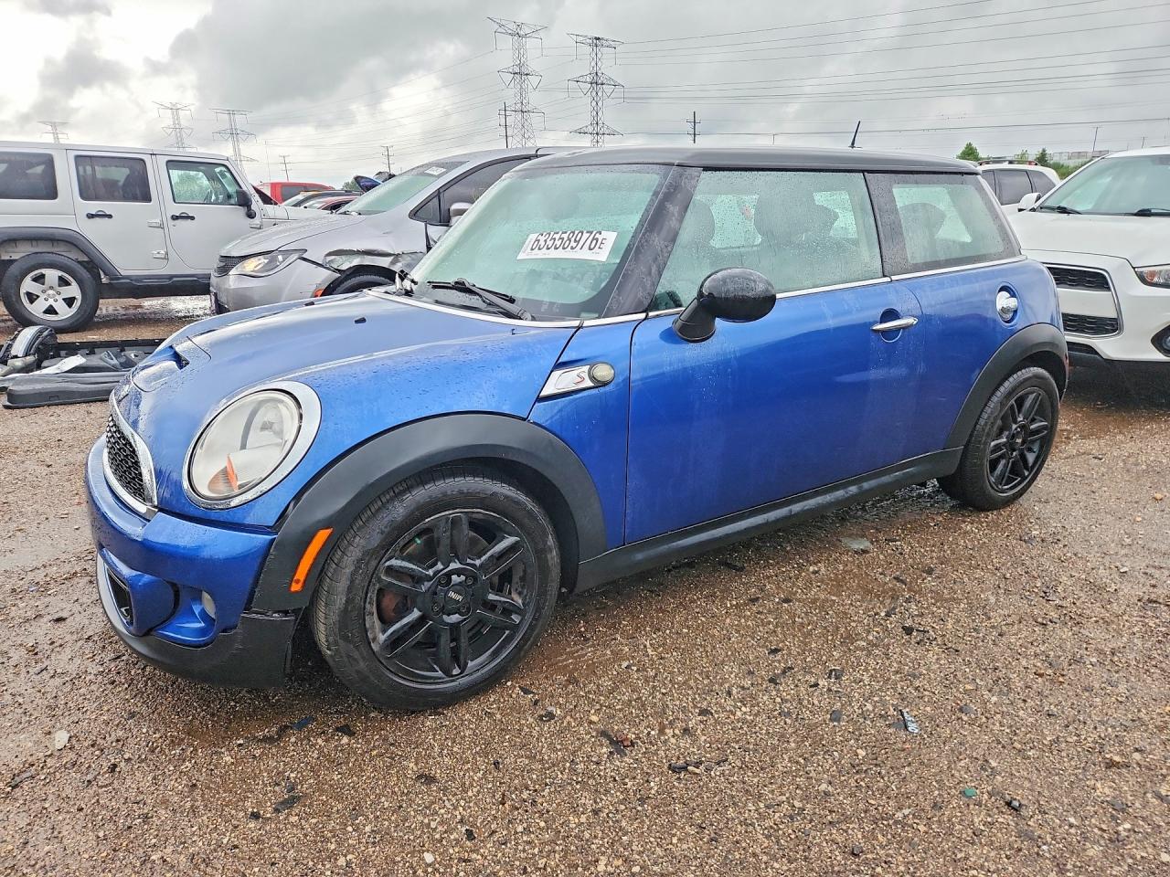 2012 MINI Cooper — Rear End — aukcja Copart il - chicago north - 1