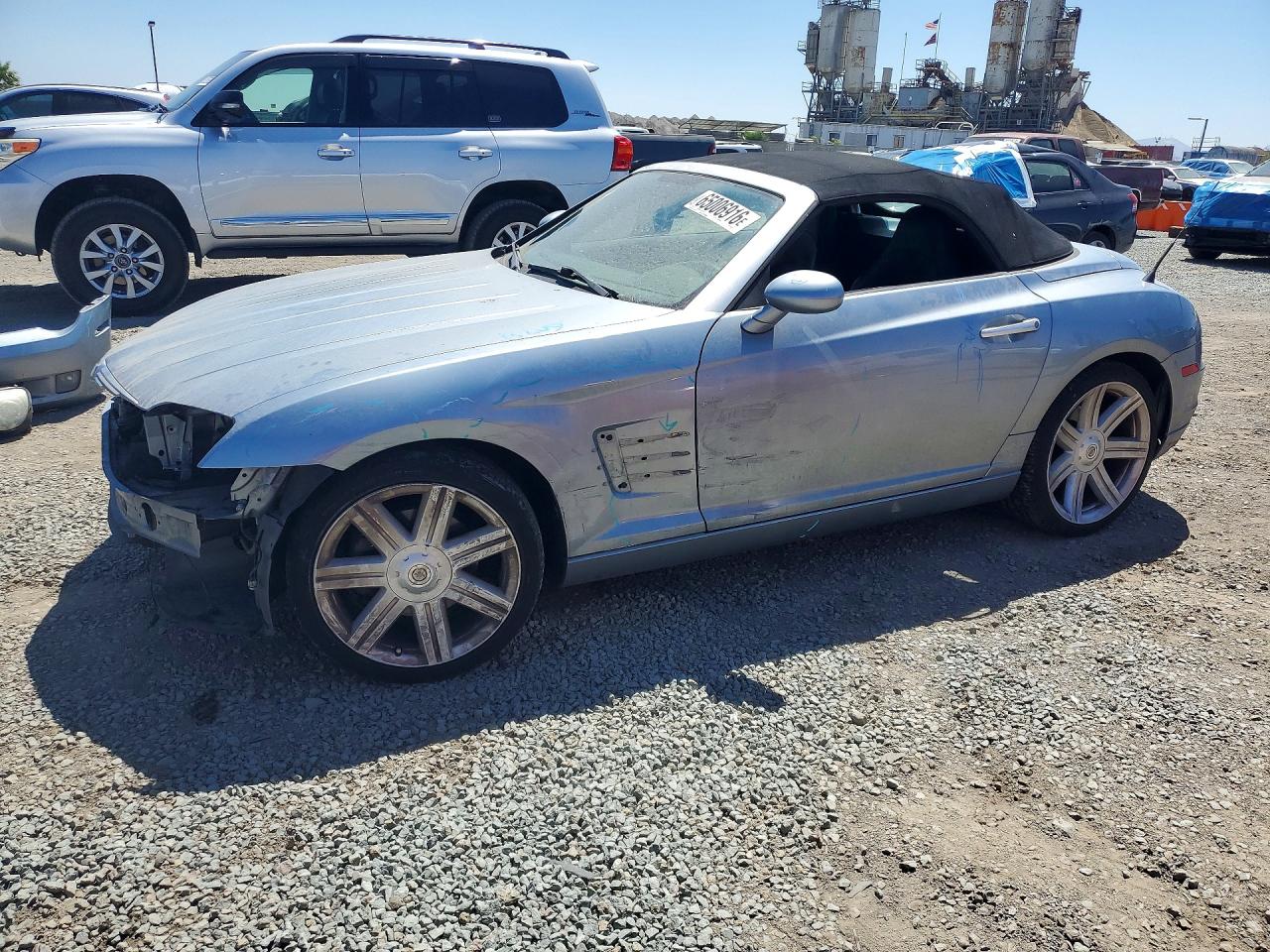 2005 Chrysler Crossfire — Front End — aukcja Copart ca - san diego - 1