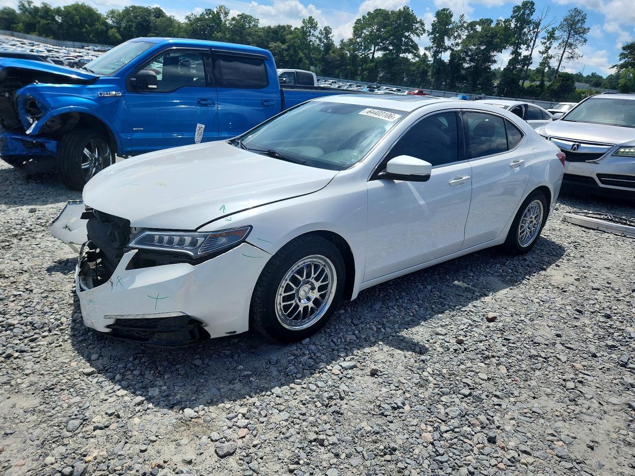 2015 Acura TLX — Front End — aukcja Copart ga - macon - 1