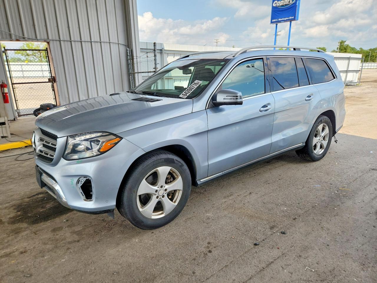 2017 Mercedes-Benz GLS-klasse — Rollover — aukcja Copart in - fort wayne - 1