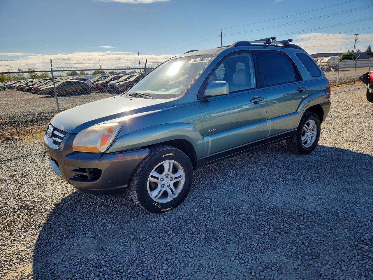 2005 Kia Sportage — Front End — aukcja Copart or - eugene - 1