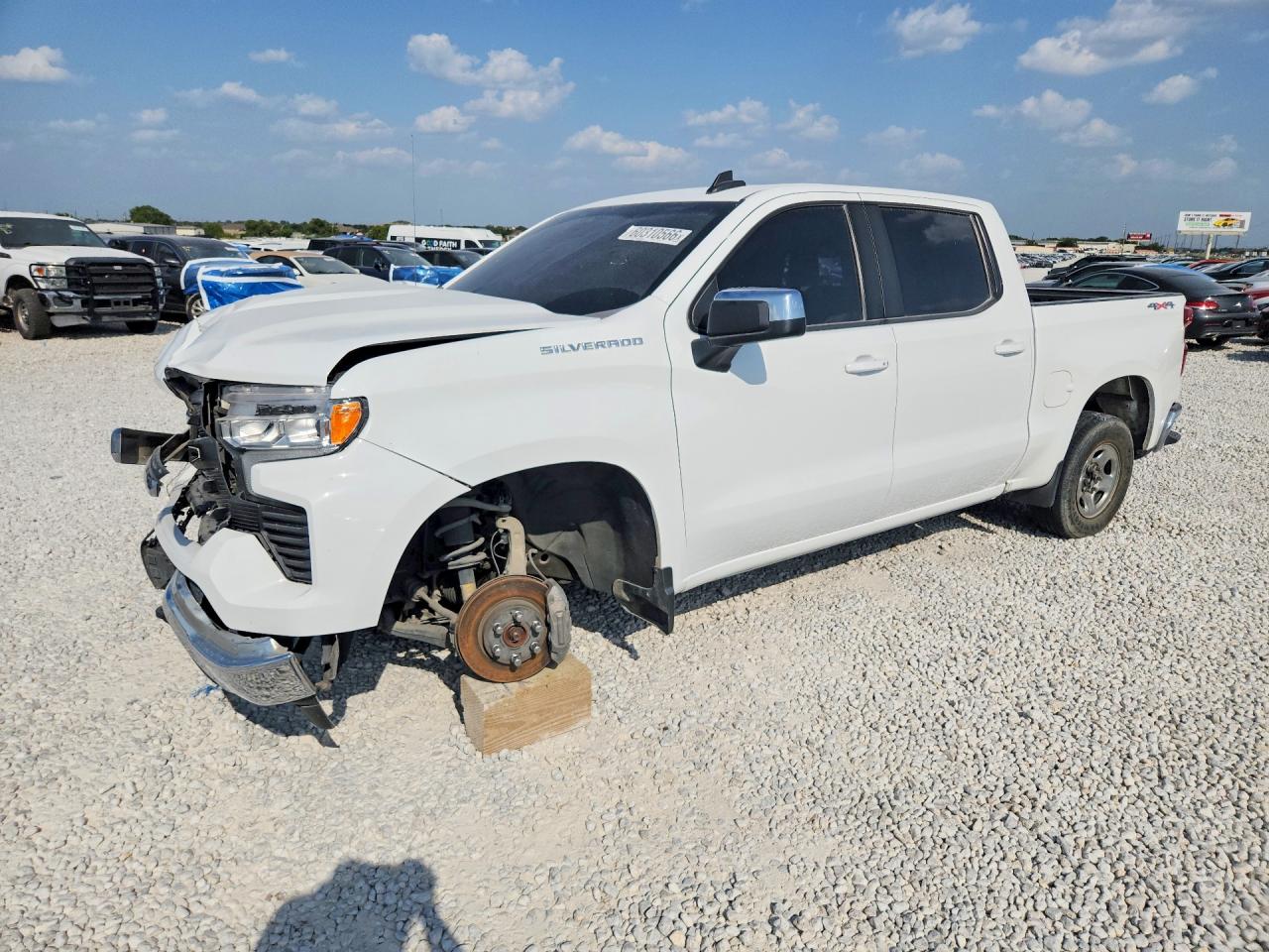 2022 Chevrolet Silverado — Front End — aukcja Copart tx - ft. worth - 1