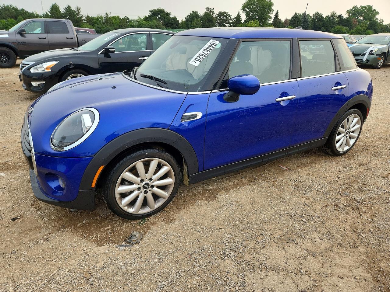 2021 MINI Cooper — Side — aukcja Copart il - chicago north - 1