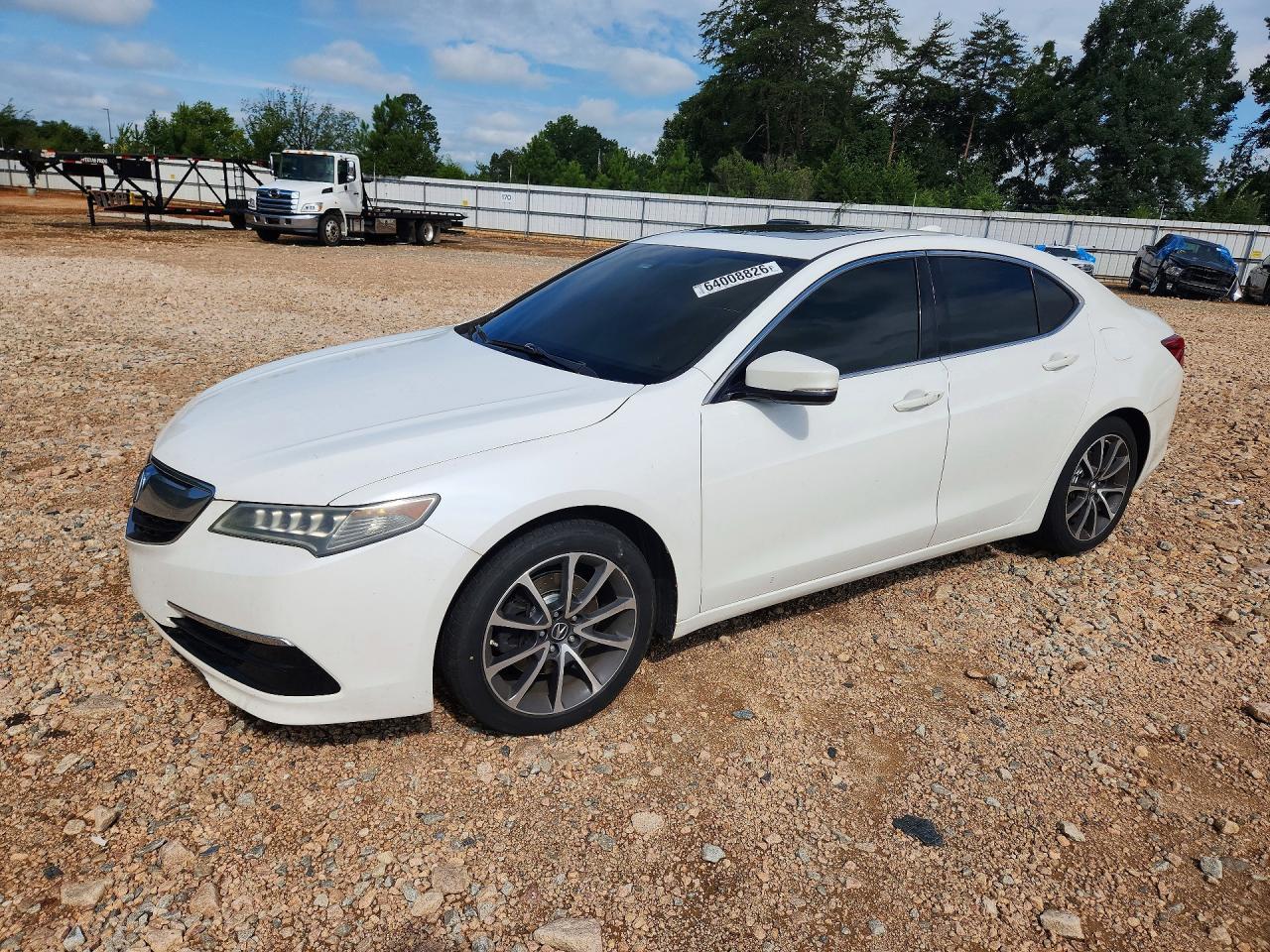 2015 Acura TLX — Burn - Interior — aukcja Copart nc - china grove - 1