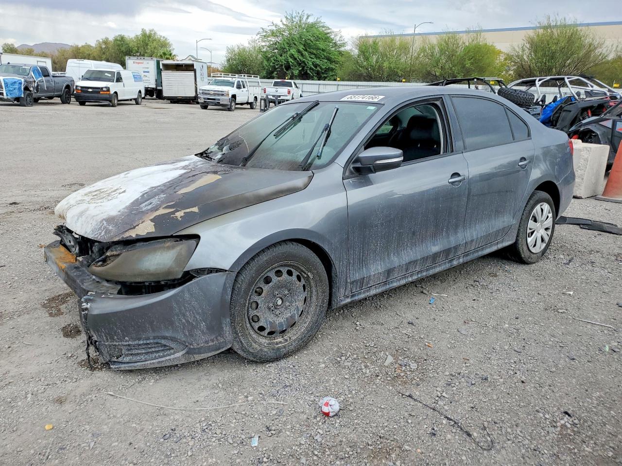 2014 Volkswagen Jetta — Burn — aukcja Copart nv - las vegas - 1