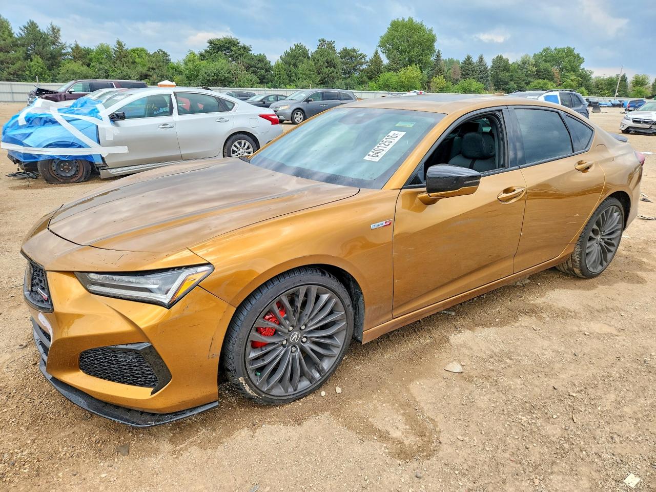 2021 Acura TLX — Front End — aukcja Copart il - chicago north - 1