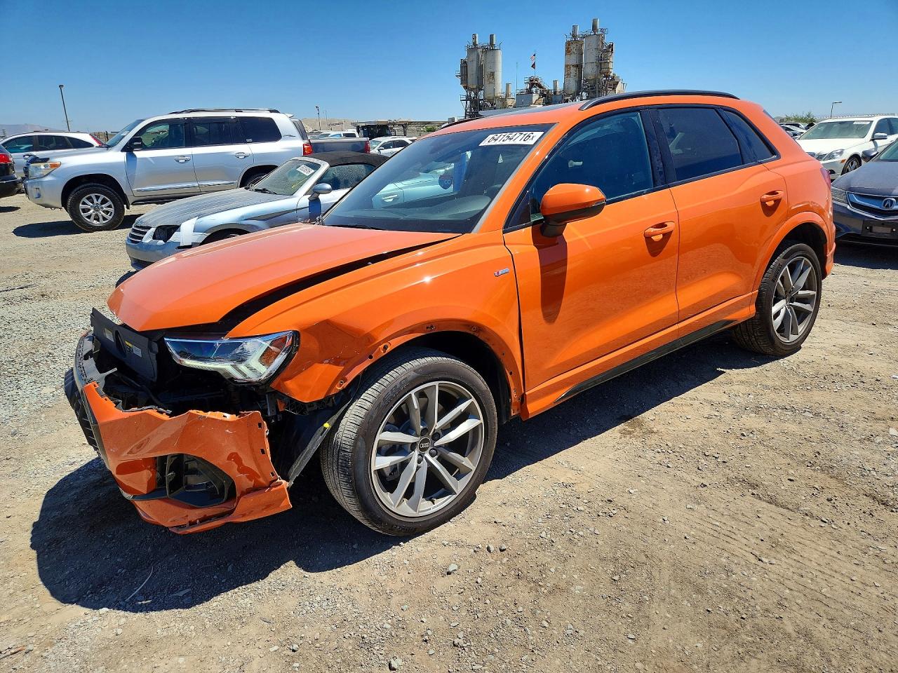 2025 Audi Q3 — Front End — aukcja Copart ca - san diego - 1