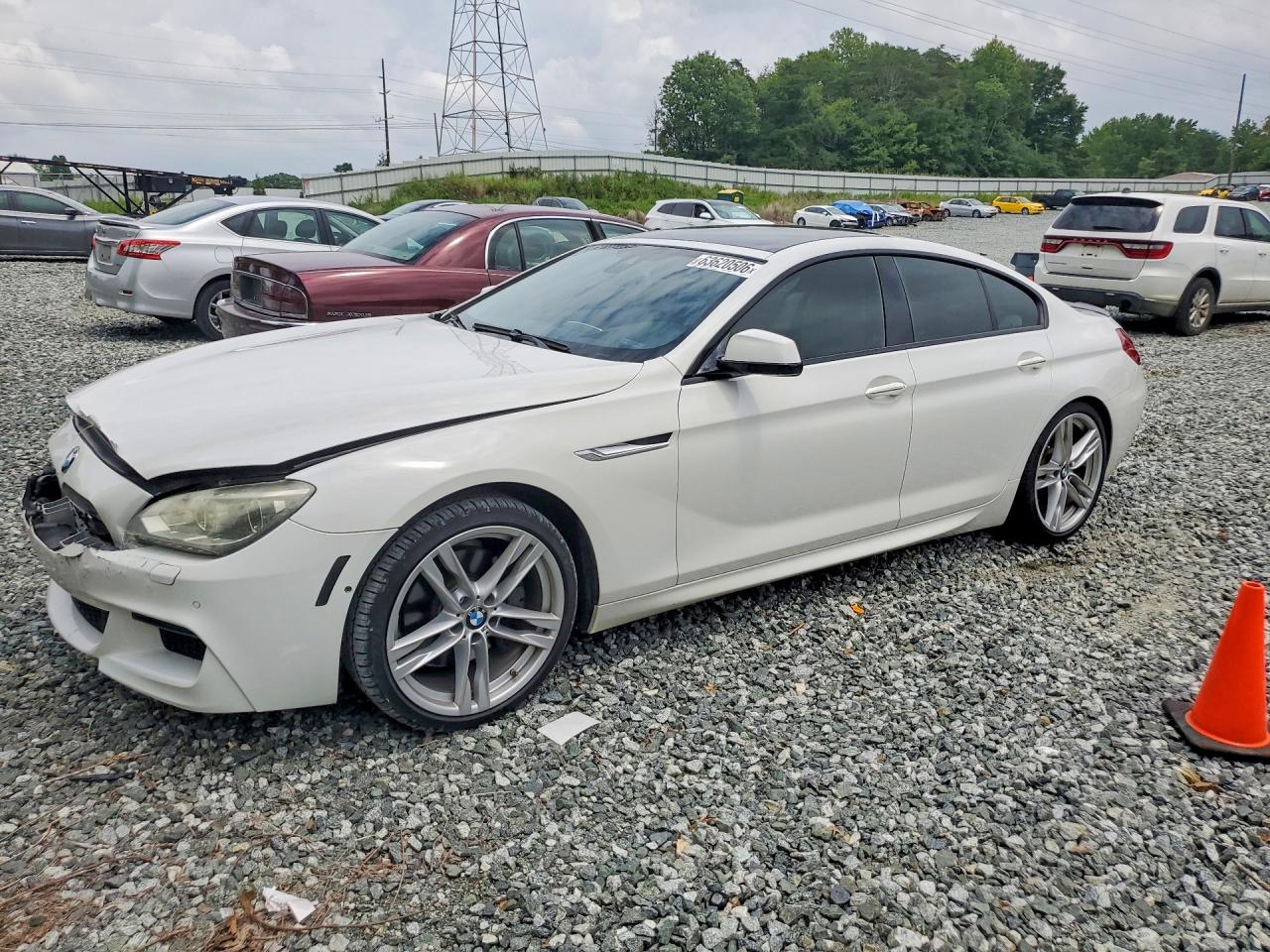 2014 BMW 6er — Front End — aukcja Copart nc - mebane - 1