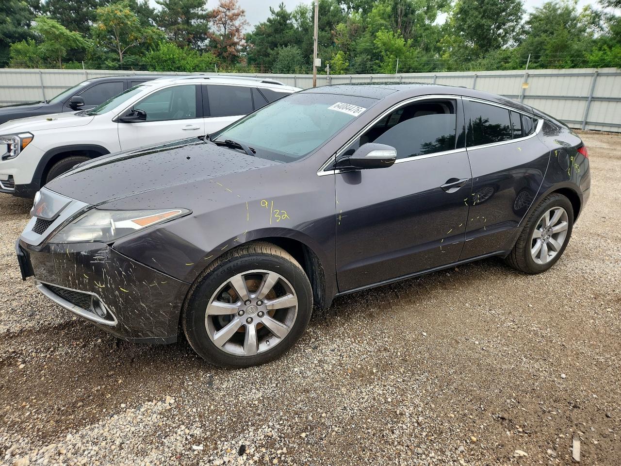 2010 Acura ZDX — Front End — aukcja Copart il - chicago north - 1