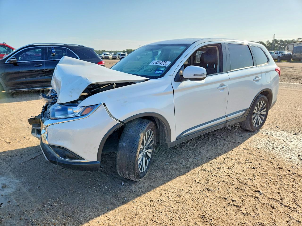 2019 Mitsubishi Outlander — Front End — aukcja Copart tx - houston - 1